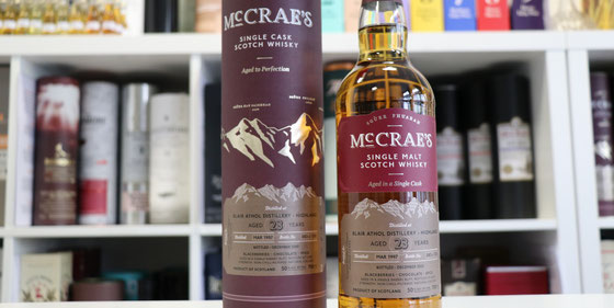 McCrae`s Blair Athol 23 Jahre Single Cask - Ralf Zindel