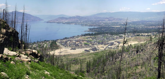 Die Potter oder Cascadia Distillery steht in Kelowna, British Columbia, Kanada