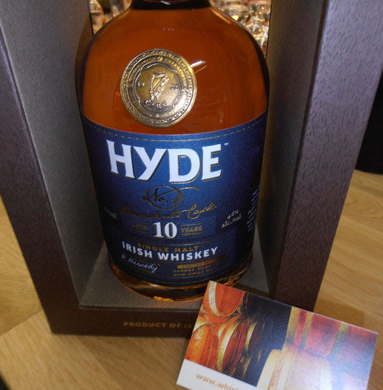 Hyde No. 1 Irish Single Malt - The Presidents Cask 10 Jahre
