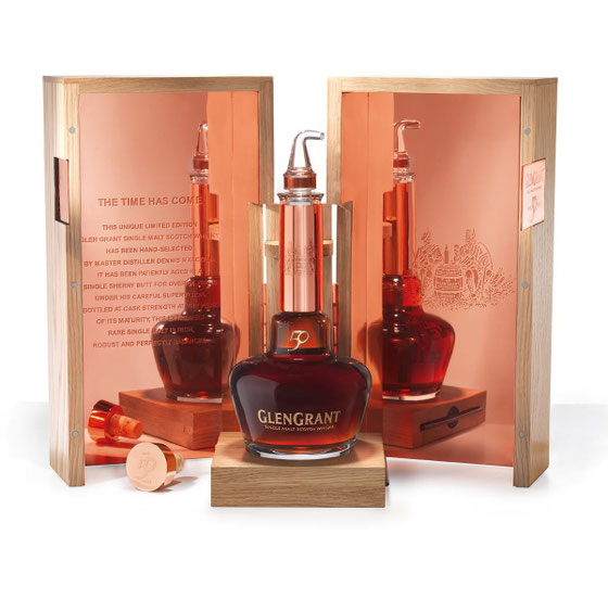 Glen Grant Singel Malt 50 Years OId - Photo from Campari, Italy