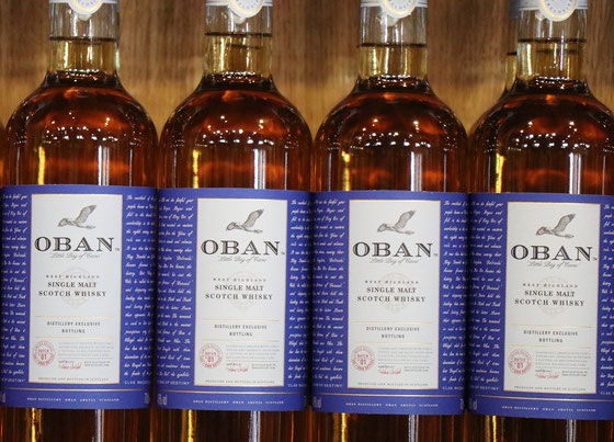 Oban Single Malt Distillery Bottle - Foto Ralf Zindel