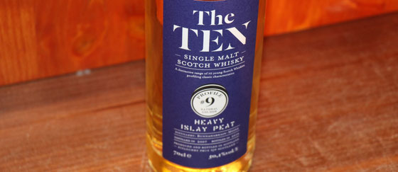 Bunnahabhain Single Malt Whiskys aus der Serie The TEN - Foto Ralf Zindel