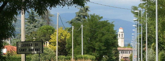 Bibano di Godega Heimat von Distilleria Bottega und Grappa Alexander