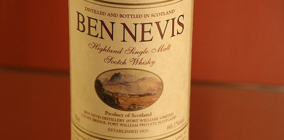 Ben Nevis heavently Peated Single Malt Whisky Single Cask -Foto Ralf Zindel