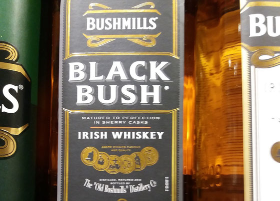 Blach Bush aus der Old Bushmills Distillery - Foto Ralf Zindel
