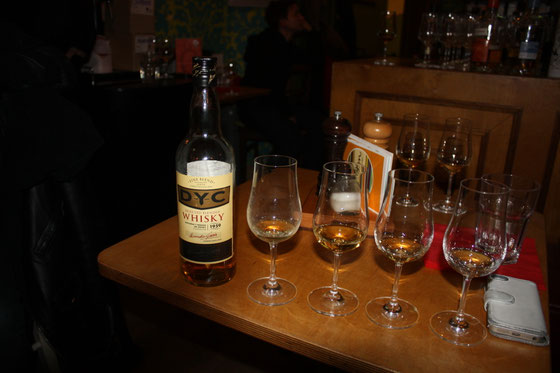 spanischer Whisky DYC