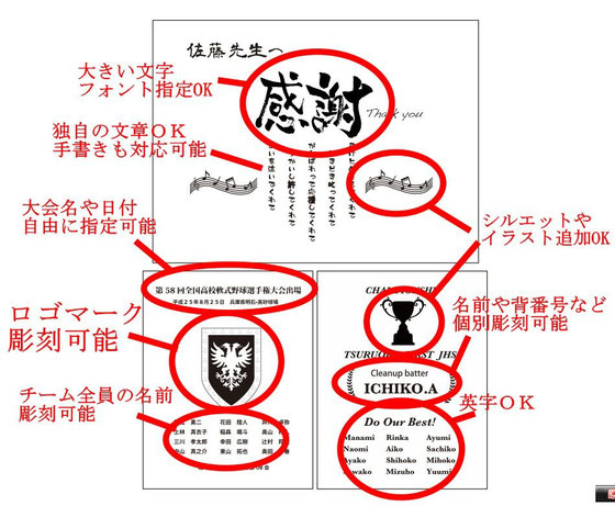 大会記念　優勝記念　ガラスレリーフデザイン