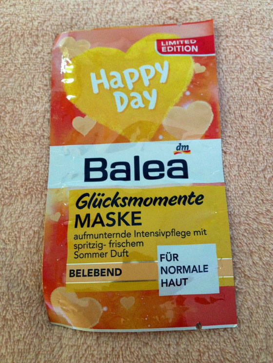 Diese Maske konnte ich noch nicht testen, aber das Design gefällt mir schon sehr!