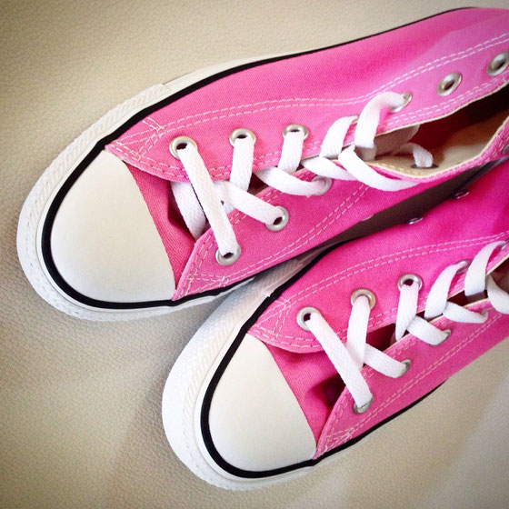 Meine neuen pinken Converse <3