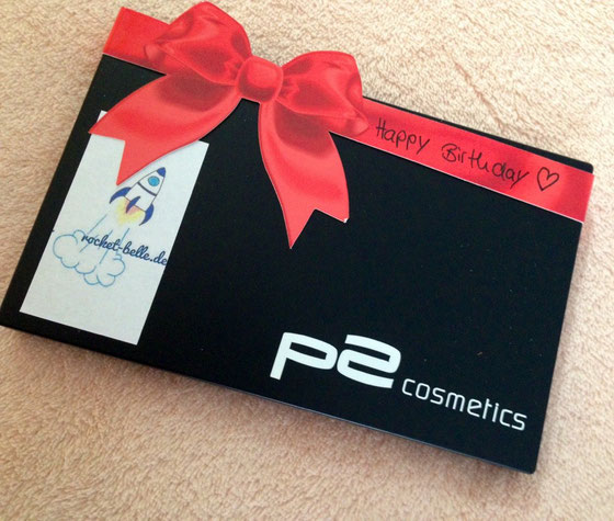 Das war mein Geburtstagsgeschenk, so süss!!! Die Palette ist TOLL! Danke Liebes!