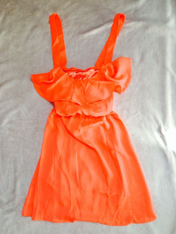 Genug Neon? :-) sieht man mich? Mit diesem Oberteil/Kleid verliert mich sicher niemand mehr...