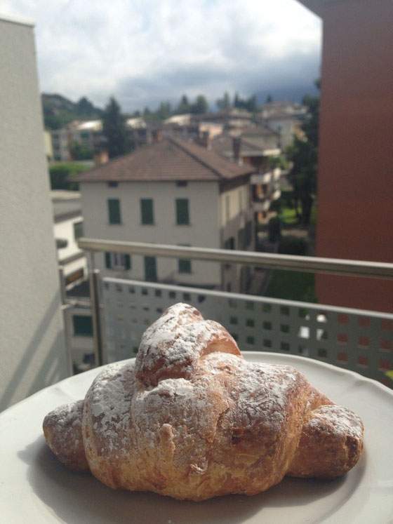 Wieder Frühstück bei mamma :-)