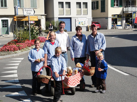 Mit Familie Odermatt im Apfeleinsatz