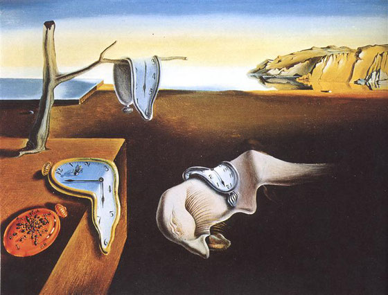 The Persistence of Memory,1931 Salvador Dali