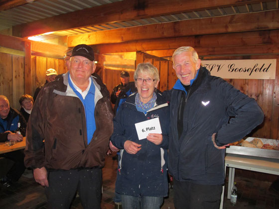 Geest-Bouler (v.l.): Manfred Habenicht, Renate Dyck und Otto Hansen