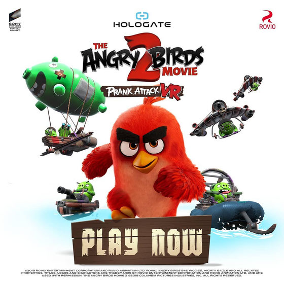 Hologate - Angry Birds VR - Promotion Picture