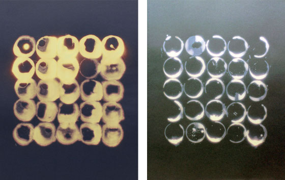 Toxic I, 2014. Dimensions 50cm x70cm et Toxic II, 2014. Dimensions 50cm x70cm