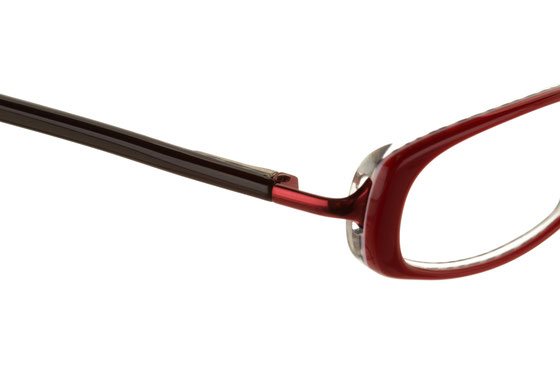 Occhiali da vista donna Guess 1316 RD. Colore: rosso. Forma: ovale. Materiale: plastica.
