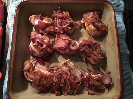 Gratinieres Schweinefilet in einer Tonform von Pampered Chef