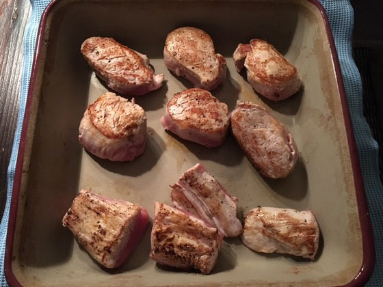 Leckeres Schweinefilet aus der Ofenhexe