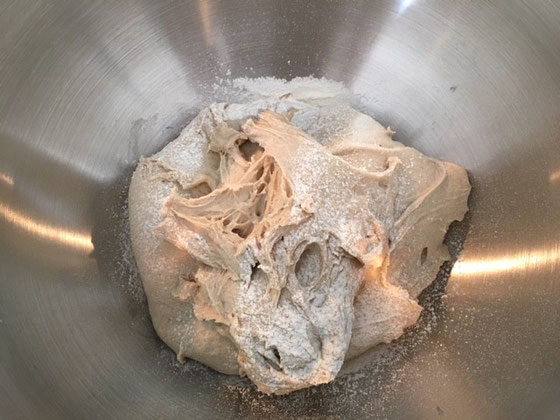 Teig vor dem Backen