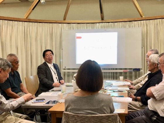 ☆協会の川村事務局長様から最近の協会の活動紹介をいろいろとご説明いただきました。