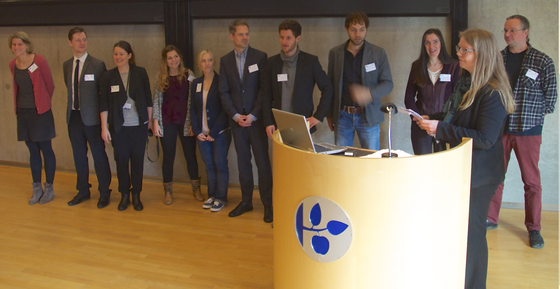 Das SMiK-Team zur Abschlusskonferenz im Februar 2015 || SMiK-teamet til afslutningskonferencen i februar 2015