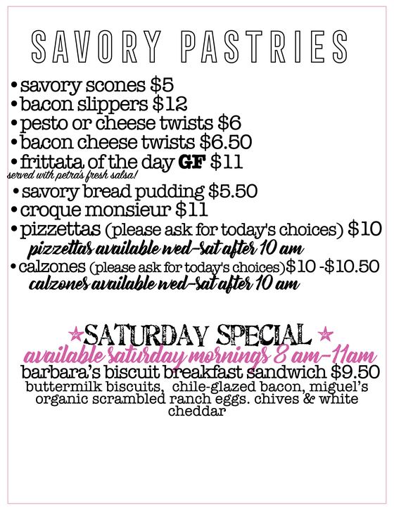 Sweet & Savory Daily Pastries Bakery + Gifts