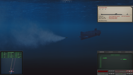Torpedos lassen sich über ein Kupferkabel auch komplett selbst steuern, solange es nicht reißt.