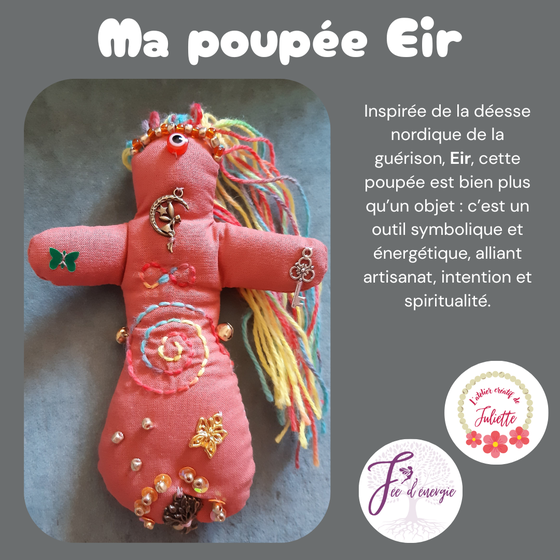 poupée Eir - déesse Eir - atelier création poupée Eir
