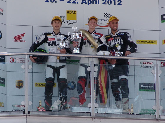 2. Platz, IDM, Lausitzring, Toni Riedel, Marco Nekvasil, Marc Buchner