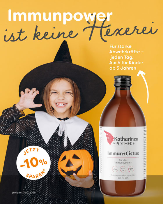 Preis-Rabatt -10% bis Ende des Jahres auf jeden Immun-Cistus-Saft mit Mandarinen-Geschmack