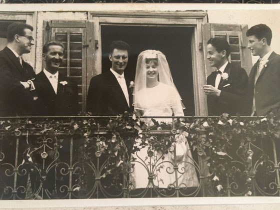 Hochzeit meines Vaters und meiner Mutter 1962