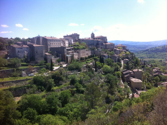 Das Städtchen Gordes in der Provence