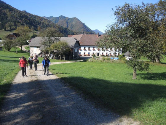Der schön gelegene Bauernhof " Kronsteiner "