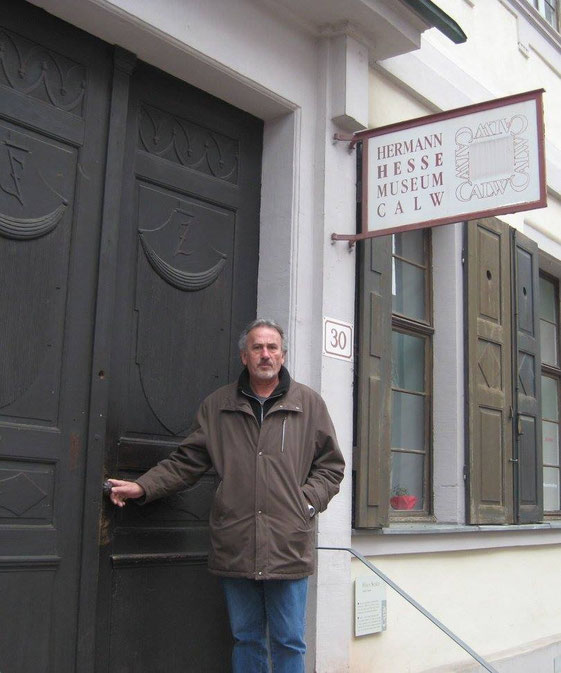  Ispred muzeja Herman Hesse u Calwu