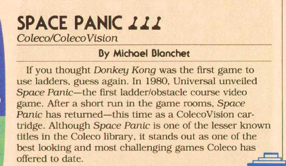 Space panic 