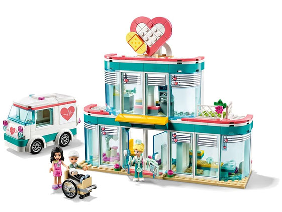 Im Paket Lego 41394 sind 379 Einzelteile enthalten.