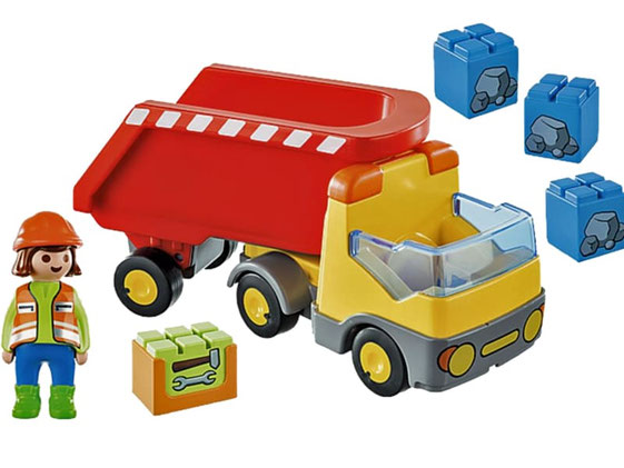 Im Paket Playmobil 70126 ist eine toller Kipplaster enthalten und hat insgesamt 7 Einzelteile.