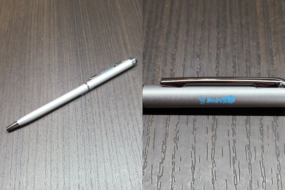 おしぼり太郎タッチペン付きボールペン,フォーエヴァー株式会社