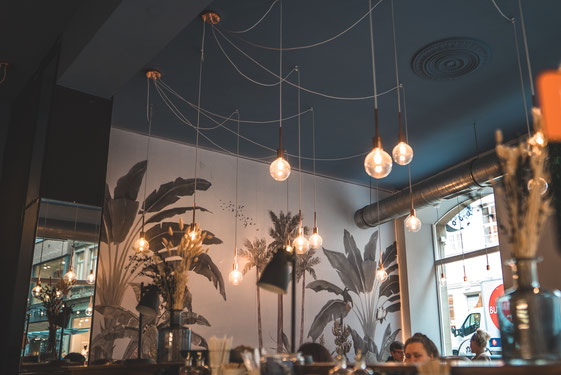 amavi PURE glühbirnen kupfer lichtskulptur architektur interior design göttingen laura nasim enshaie