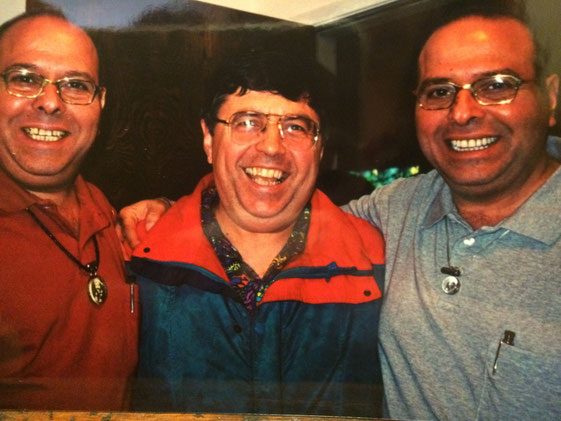 David with Rustom & Sohrab Irani