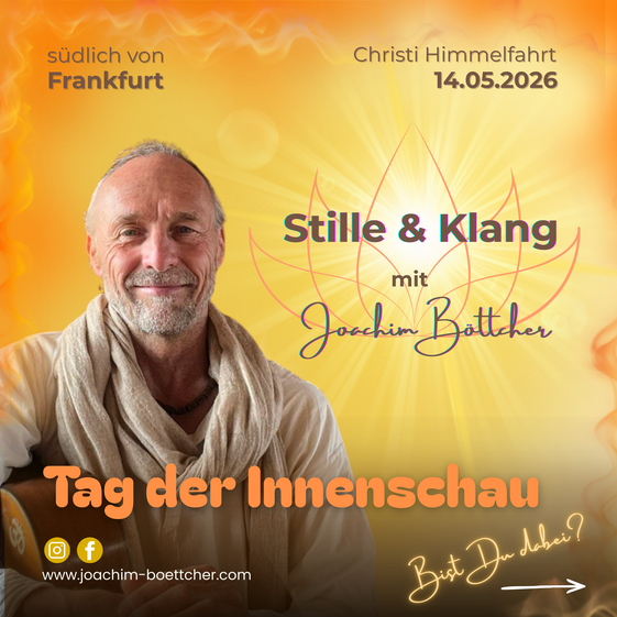 Tag der Innenschau mit Joachim Böttcher
