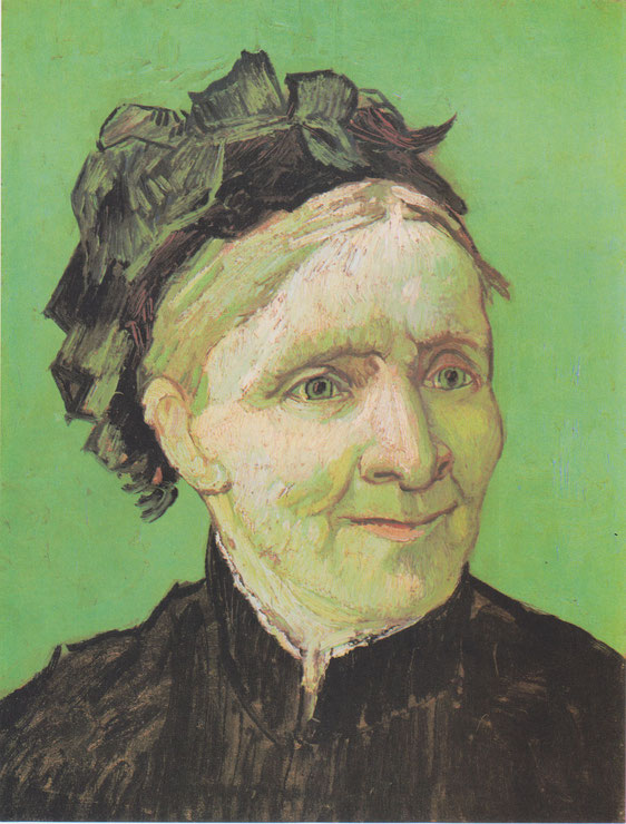 《画家の母の肖像（ゴッホ）》,1888年