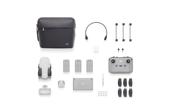 DJI Mavic Air fly more combo in the box