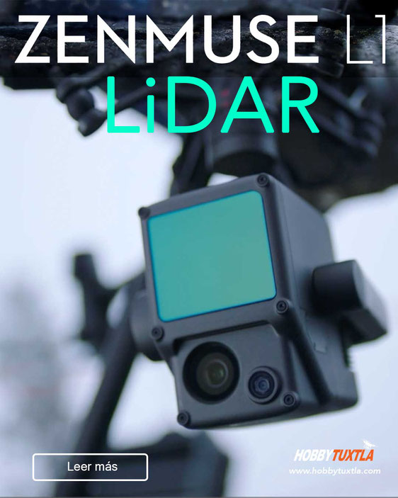 Zenmuse L1 DJI sensor LiDAR