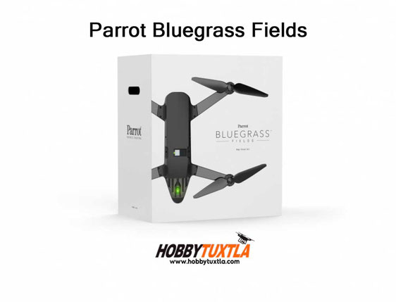 In the box Parrot Bluegrass Fields incluye aeronave, cámara multiespectral Sequoia, 3 baterías ..