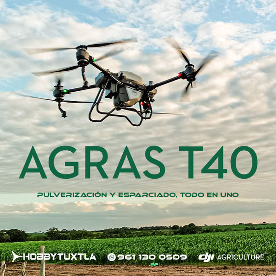 DJI Agras T40: para y agricultura al mejor precio - México