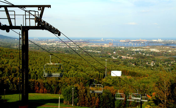 Blick vom Spirit Mountain