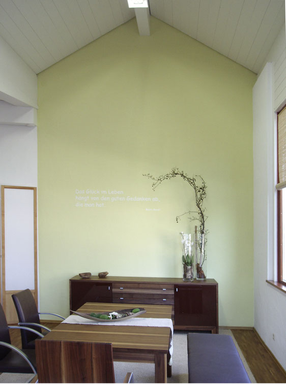 Farbkonzept, Innenarchitektur, Innenraumgestaltung